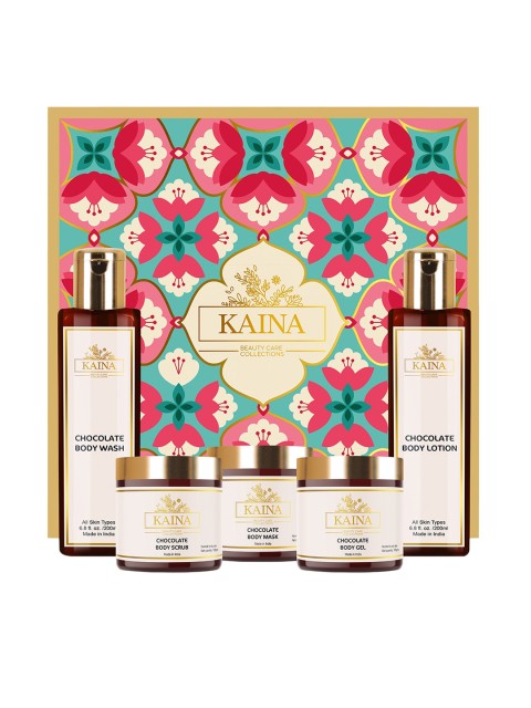 

Kaina skincare Set Of 5 Chocolate Body Polishing Kit 800g, Na