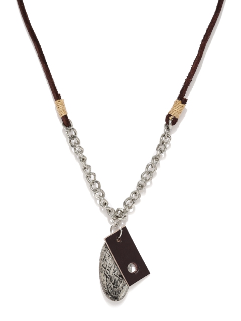 

The Bro Code Men Brown Necklace