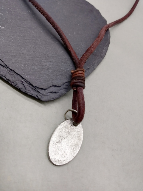 

The Bro Code Men Brown & Silver-Toned Necklace