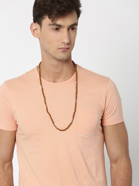 

The Bro Code Men Brown Beaded Necklace