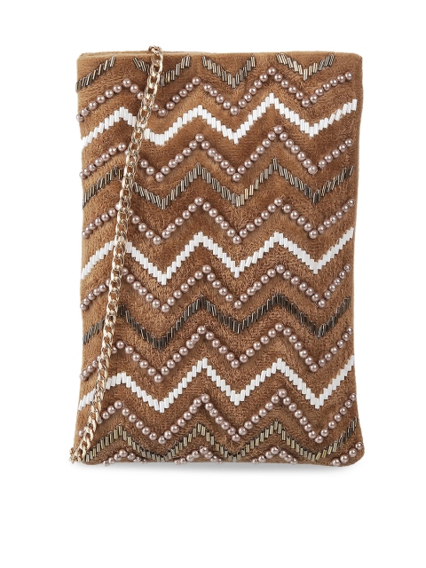 

Mochi Gold-Toned Embellished Swagger Tote Bag