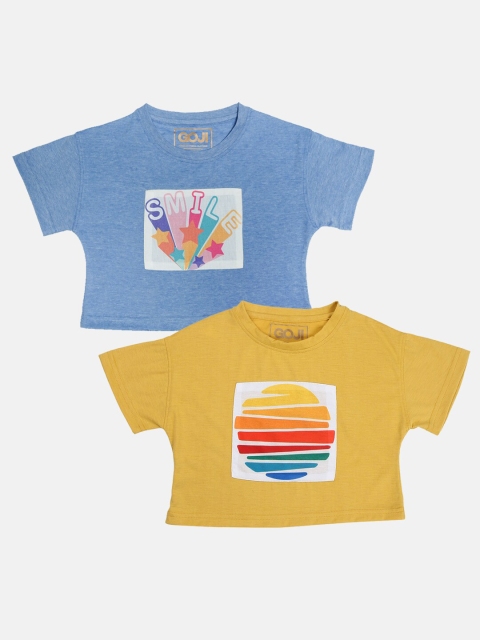 

GOJI Assorted & lanzones Print Crop Top