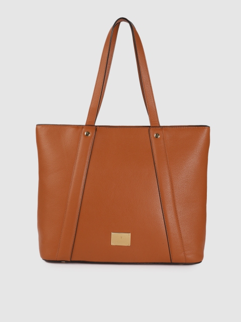 

Van Heusen Tan Brown Solid Shoulder Bag