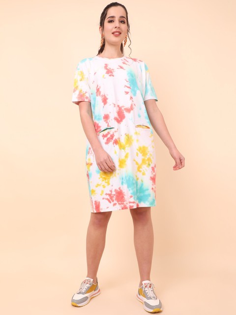 

J Turritopsis Women Multicoloured Floral Printed T-shirt, Multi