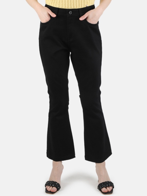 

Monte Carlo Women Black Comfort Bootcut Stretchable Jeans
