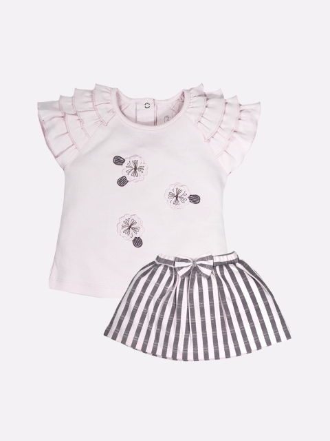 

BABY GO Girls Pink Clothing Set