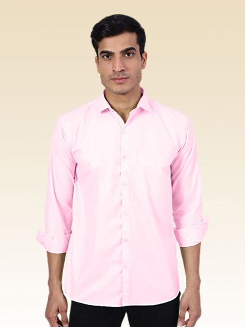 

TAHVO Men Pink Comfort Formal Shirt