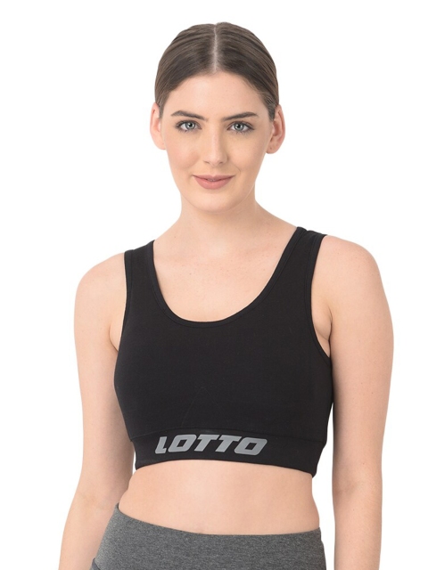 

Lotto Black Bralette Top