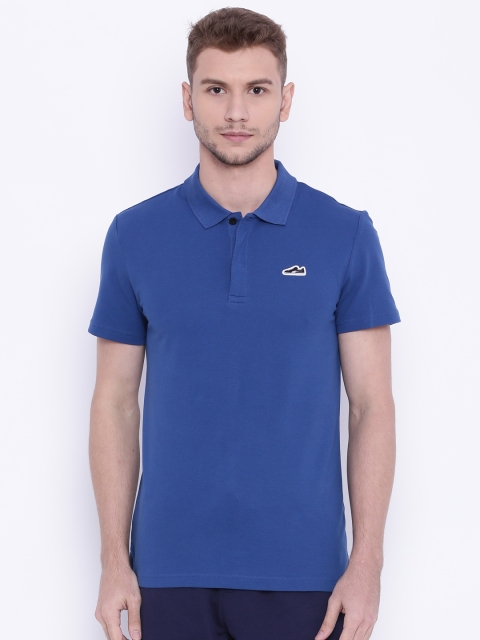 

Puma Men Blue Slim Fit Polo T-shirt