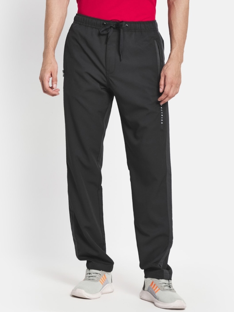 

Octave Men Black Solid Cotton Track Pants