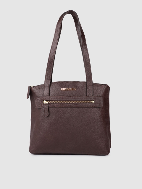 

Hidesign Brown Leather Shoulder Bag