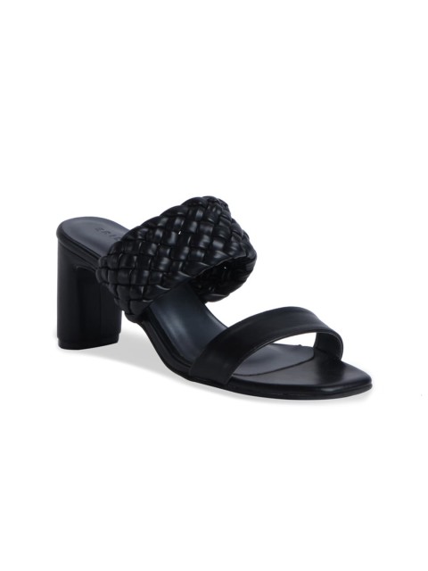 

ERIDANI Black Block Mules