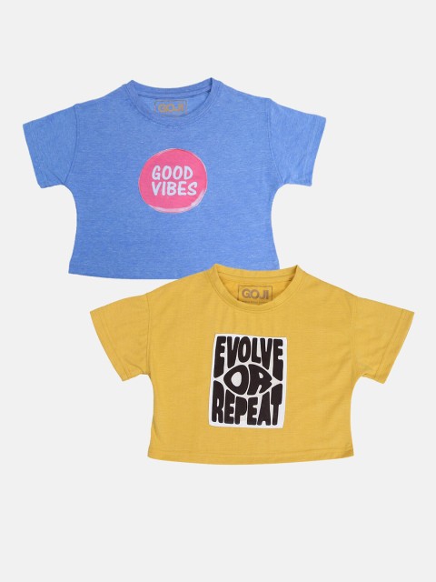 

GOJI Assorted & lanzones Print Crop Top