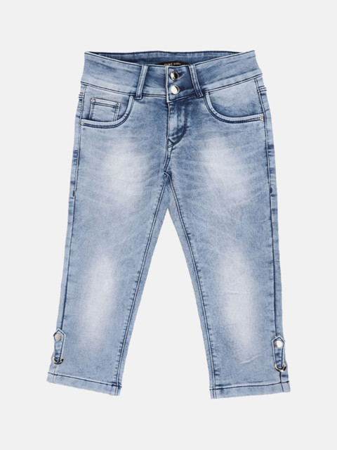 

V-Mart Women Blue Washed Denim Shorts