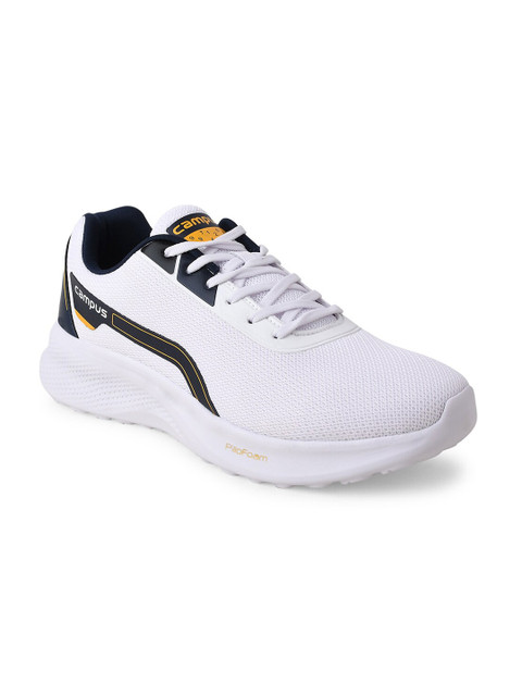 

Campus Men White Mesh Running Shoes