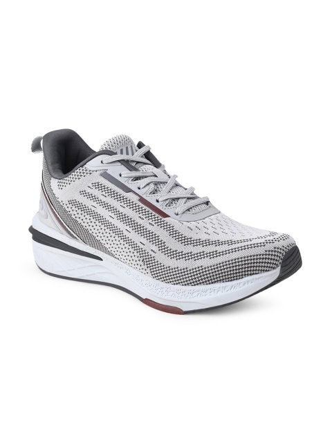 

Campus Men Grey Mesh Running Shoes