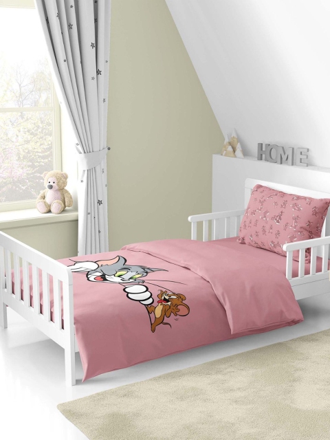 

haus & kinder Unisex Kids Pink Bedsheets
