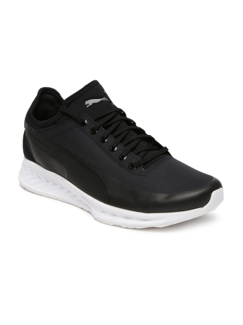 

Puma Men Black Ignite Sock Plus Mid-Top Sneakers
