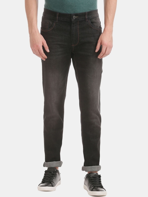 

Newport Men Black Slim Fit Low-Rise Light Fade Jeans