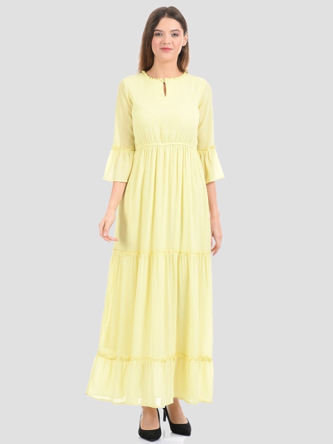 

Madame Yellow Maxi Dress