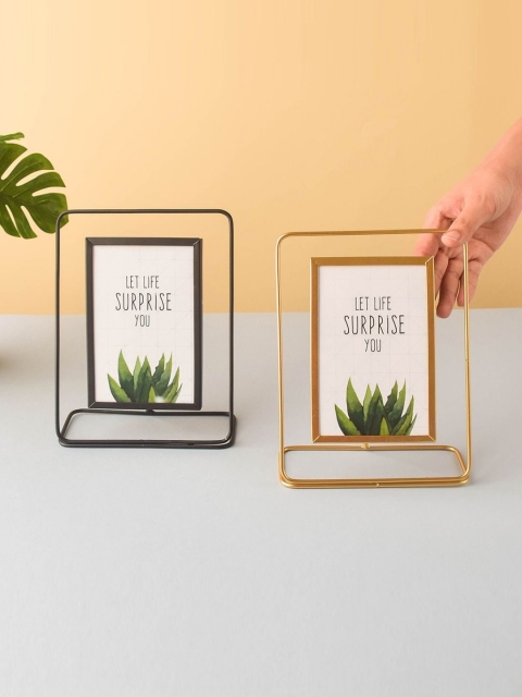 

Nestasia Black Contemporary Photo Frame
