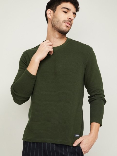 

Fame Forever by Lifestyle Men Olive Green T-shirt