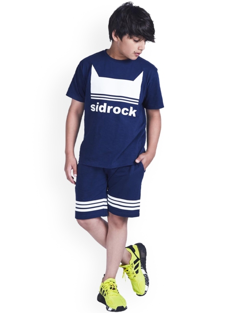

SIDROCK Boys Blue Clothing Set