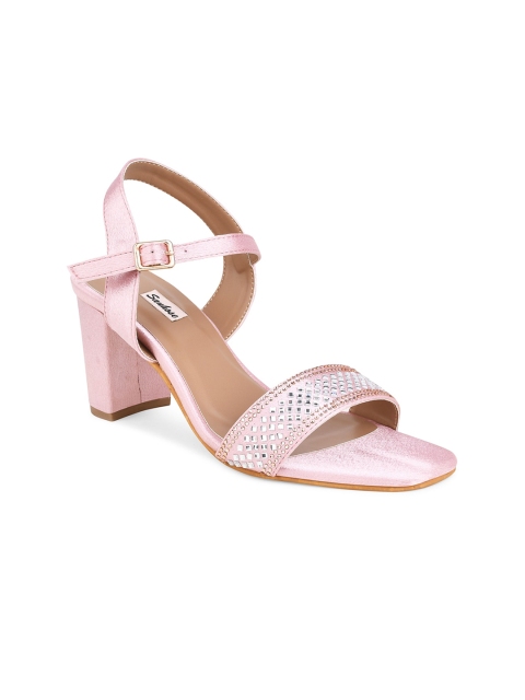 

Sanhose Pink Block Pumps