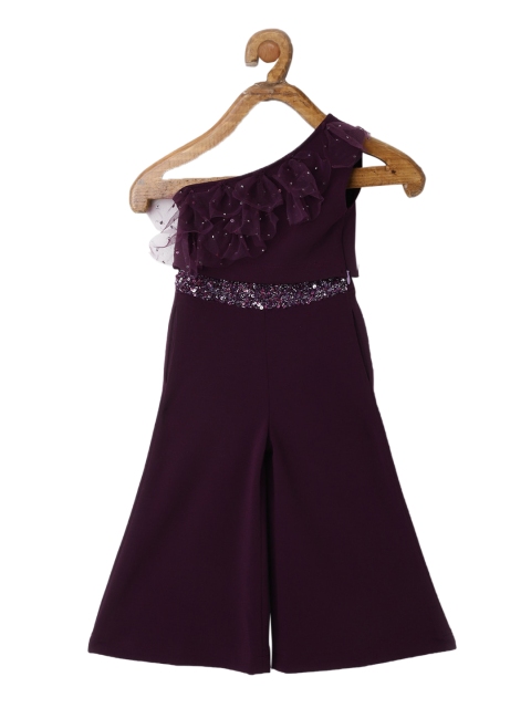 

TIC TAC TOE Girls Purple Clothing Set