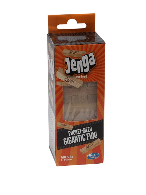 

Hasbro Gaming Kids Jenga Hardwood Blocks Stacking Tower Games, Multi