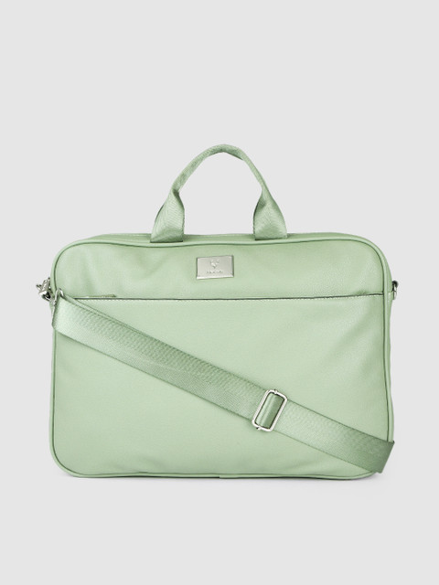 

Allen Solly Women Mint Green Laptop Bag