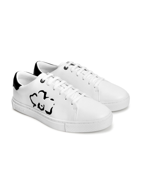 

Ted Baker Men White Striped Sneakers