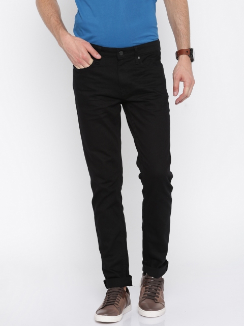 

Jack & Jones Men Black Skinny Fit Low-Rise Stretchable Jeans