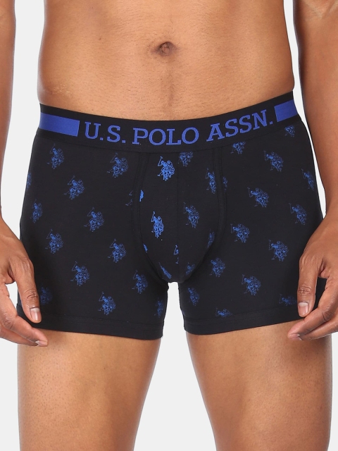 

U.S. Polo Assn. Men Black & Blue Printed Trunk Z9I112-002-PR