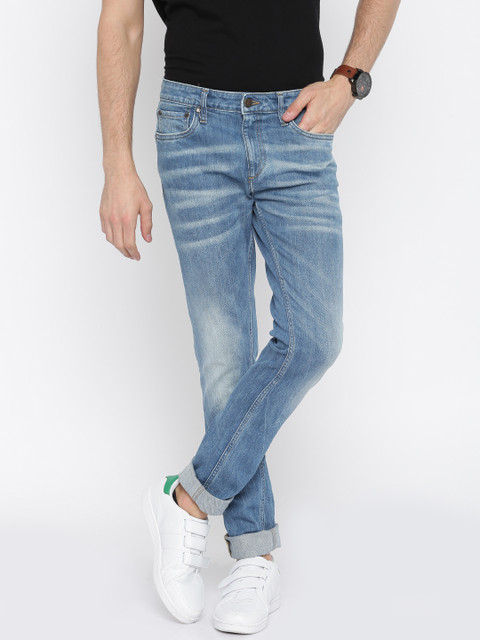 

Jack & Jones Men Blue Skinny Fit Low-Rise Stretchable Jeans