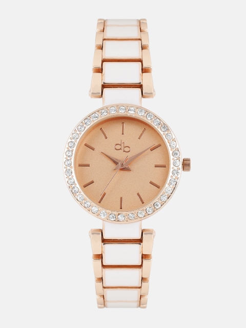 

DressBerry Women Gold-Toned Analogue Watch MFB-PN-SNT-A04