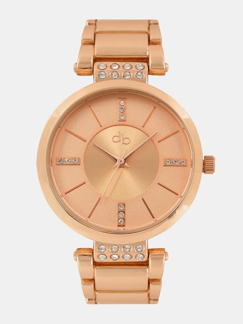 

DressBerry Women Rose Gold-Toned Analogue Watch MFB-PN-SNT-A08