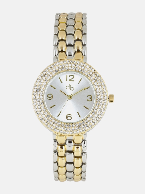 

DressBerry Women Silver-Toned Analogue Watch