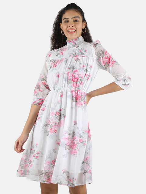

Monte Carlo White Floral Dress