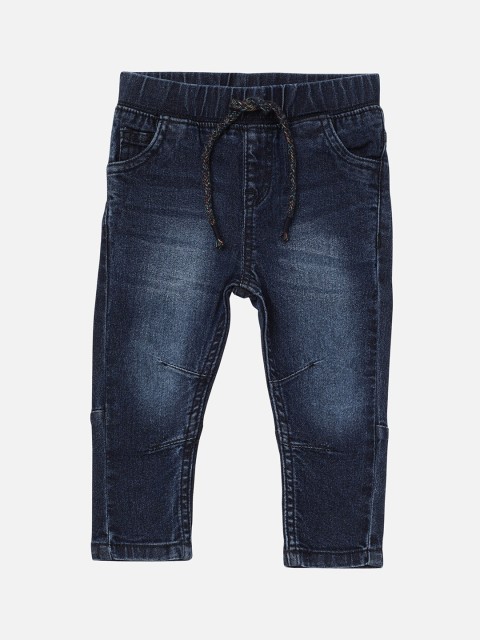 

R&B Boys Blue High-Rise Heavy Fade Jeans