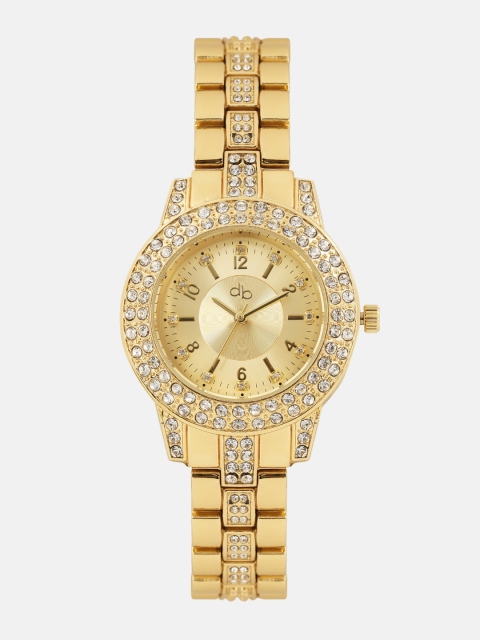

DressBerry Women Gold-Toned Analogue Watch MFB-PN-SNT-A13