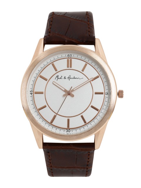 

Mast & Harbour Women Silver-Toned Analogue Watch