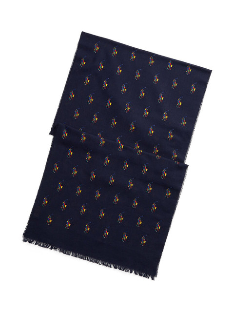 

Polo Ralph Lauren Men Navy Blue Scarves