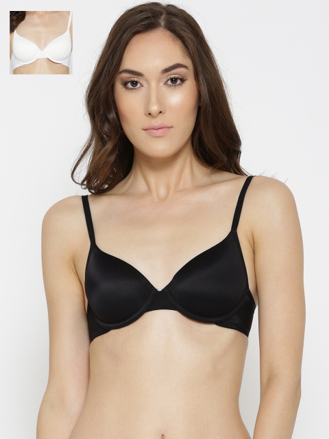 

Amante Pack of 2 T-shirt Bras 90101, Black