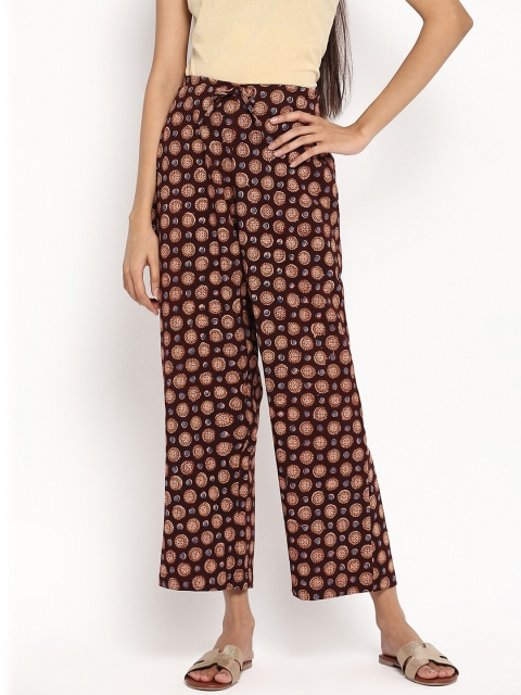 

R&B Women Brown Relaxed Trousers