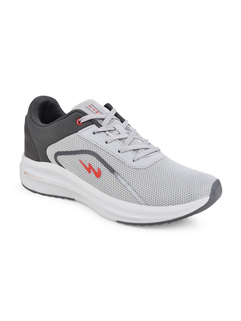 

Campus Men Grey Mesh Running Shoes