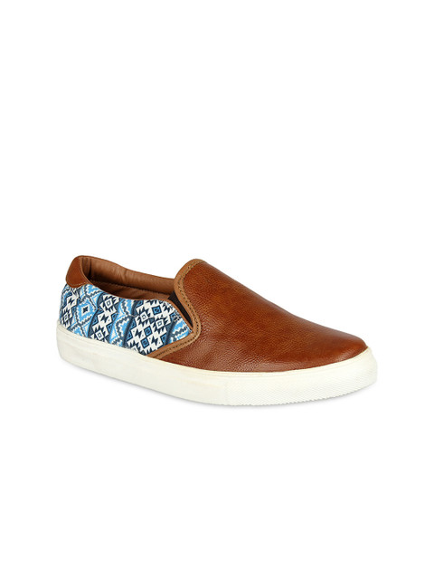 

Knotty Derby Women Brown Slip-On Sneakers