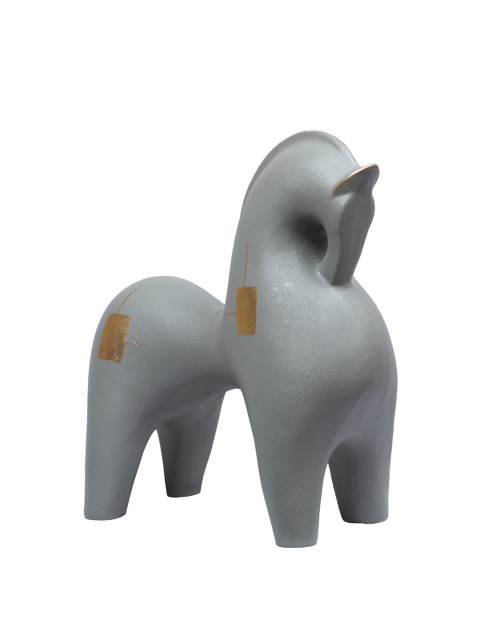 

TANSHA QUO Grey Solid Polyresin Showpieces