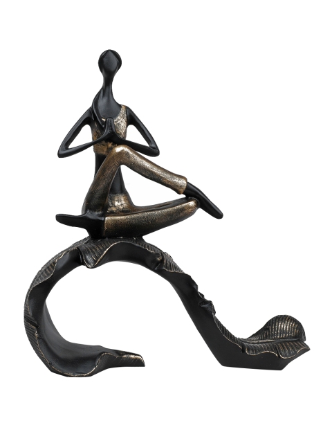 

TANSHA QUO Black Solid Showpiece