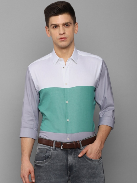 

Louis Philippe Sport Men Multicoloured Colourblocked Casual Shirt, Multi